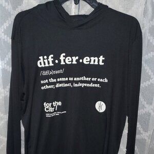 Dif-fer-ent hoop culture long sleeve for the Culture size Large